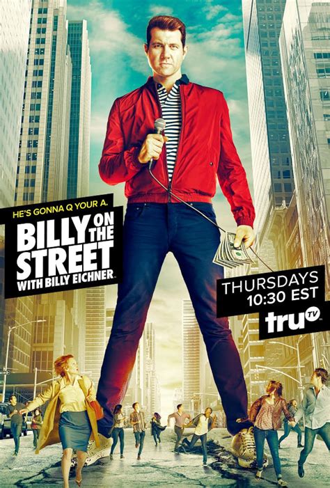 There's a great moment in tonight's Billy on the Street premiere where Billy Eichner and a woman in Union Square briefly debate Angelina Jolie's acting abilities, and the woman cuts Eichner off ...